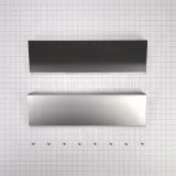 Wall Hood Chimney Extension Kit for Installation of 36-IN Hood into 48-IN Opening - Stainless Steel (Includes Two Panels and Eight Screws)