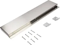 Stainless Steel Range Backsplash,Size: 30