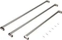 KitchenAid(R) 30-IN French Door Refrigerator Handle Kit with Red Medallions for Panel-Ready Models