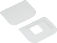 Dryer Door Reversal Kit, white-colored, for Advantage Maytag models with magnets