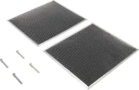 30-IN Range Hood Recirculation Filter Kit - Silver (Includes Two 16 1/2-IN X 11 1/2-IN Charcoal Filters and Four Clips)