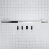 27"/ 30" Built-In Oven Flush Mount Trim Kit, Stainless Steel, with trim piece, mounting hardware, and instructions