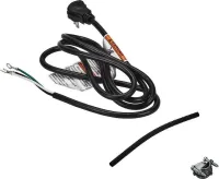 6' Dishwasher Power Cord 3 Wire 20 Amp Right Angle Plug