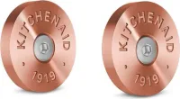 KitchenAid Commercial-Style Range Handle Medallion Kit - Copper (Includes Two Medallions, Screws, and One 1/8-IN Hex Wrench)