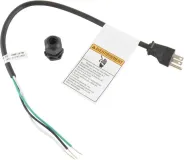 1.7' Dishwasher Power Cord 3 Wire 15 Amp Straight Plug