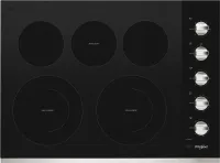 30" Electric Smoothtop Drop-In Cooktop, 5 Elements