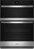 27" Smart Electric Double Wall Oven And Microwave Combo, 5.7 cu. ft. Capacity