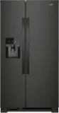 33" Freestanding Side-by-Side Refrigerator, 21.4 cu. ft. Capacity