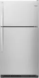 33" Freestanding Top Freezer Refrigerator, 20.0 cu. ft. Capacity
