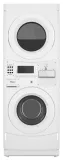 Commercial Gas Stack Washer/Dryer, Coin Equipped