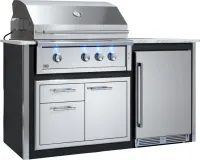 Factory Assembled, Appliance Ready Designer Island