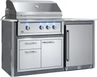 Factory Assembled, Appliance Ready Designer Island