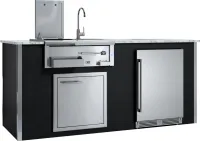 Factory Assembled, Appliance Ready Designer Island