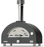 Countertop Hybrid Gas & Wood Oven in Black