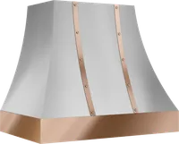 Alto Hood Banding Kit, 36in, Polished Copper