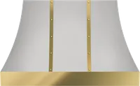 Alto Hood Banding Kit, 48in, Polished Copper