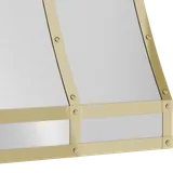 Forte Hood Banding Kit, 48in, Polished Gold