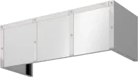 Duct Cover, 36in x 12in, SS