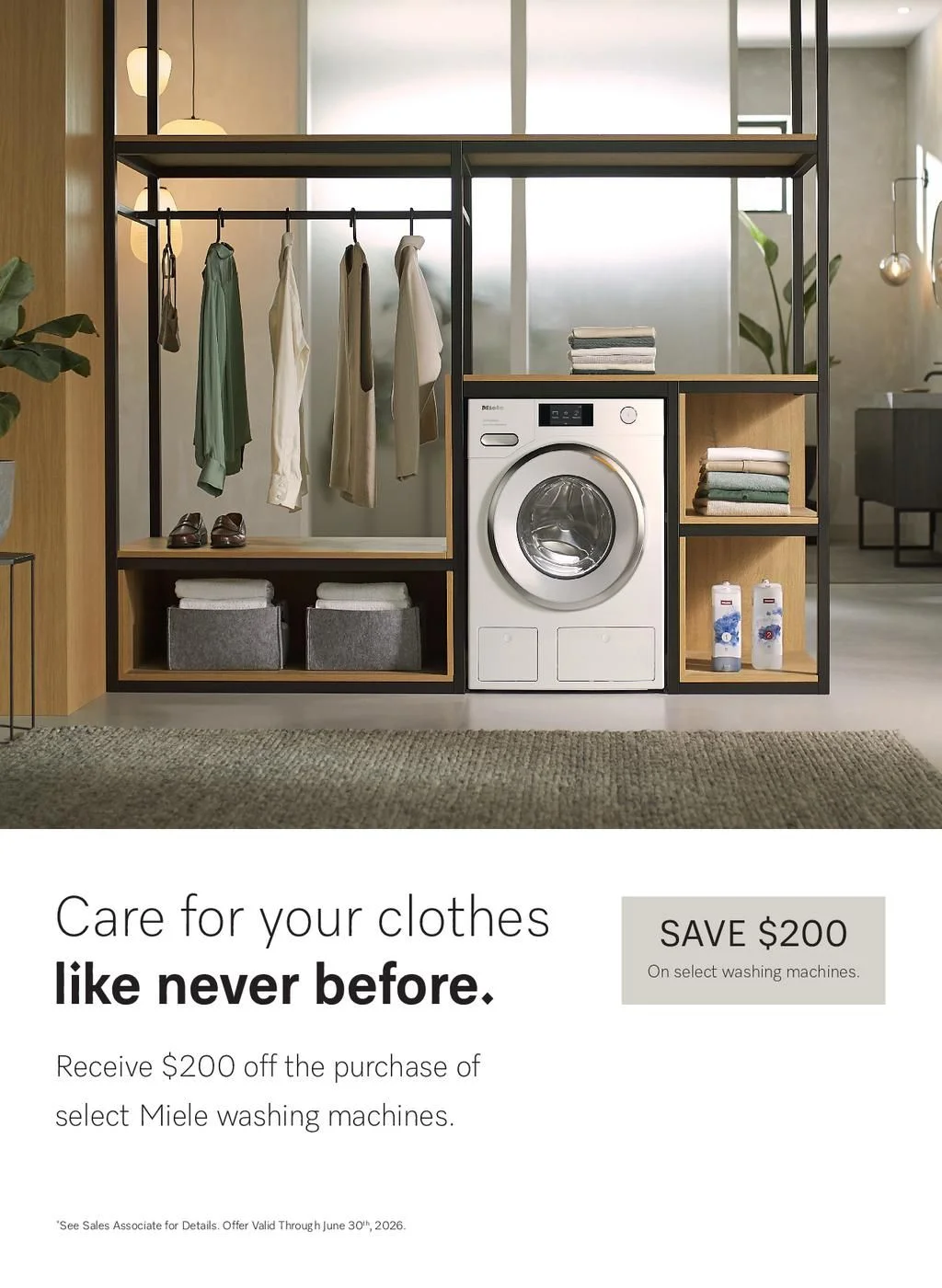 Miele TwinDos - Pro For The Home Washing Machine Rebate