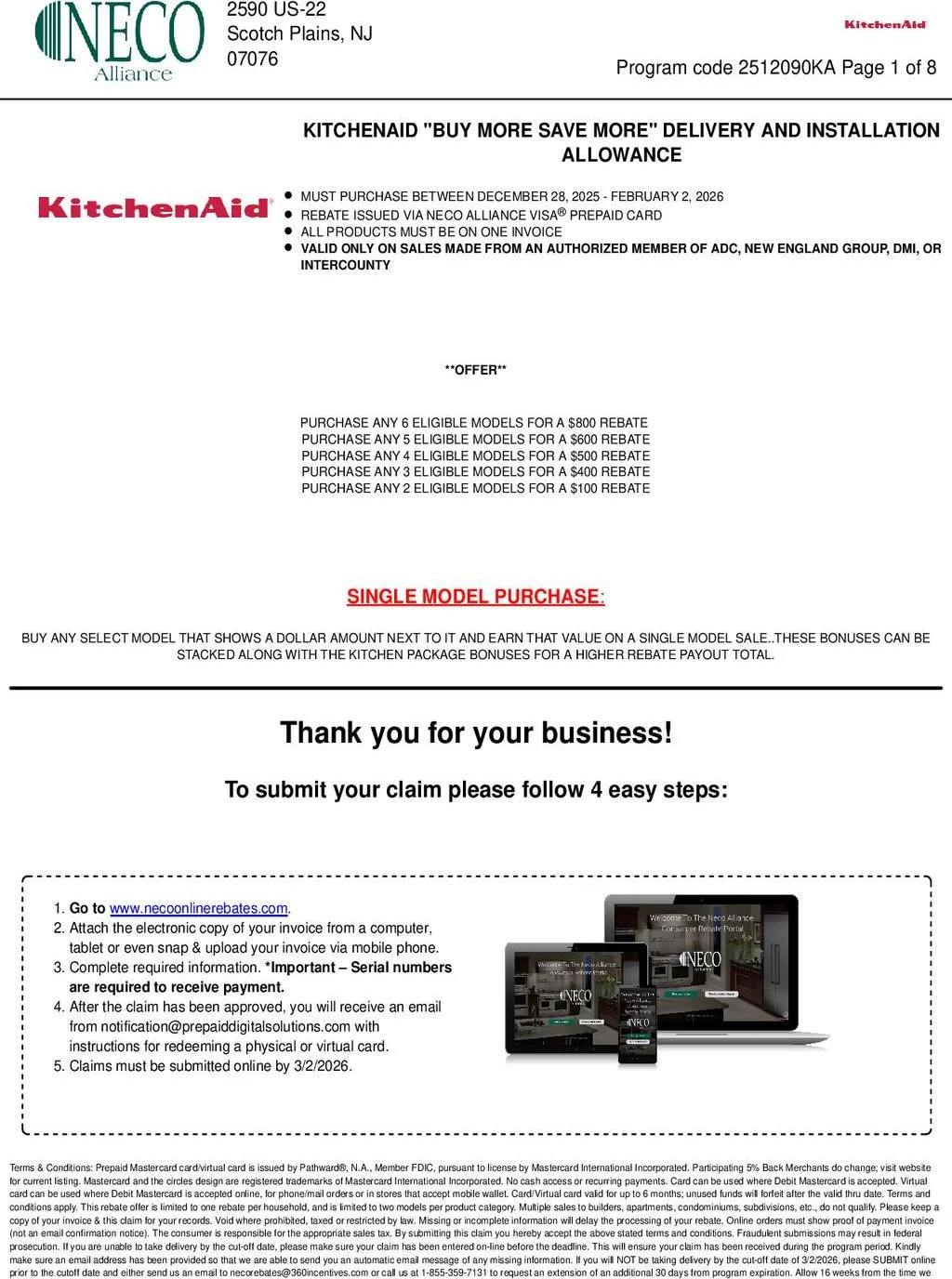 KitchenAid: Buy More Save More Up to $1000