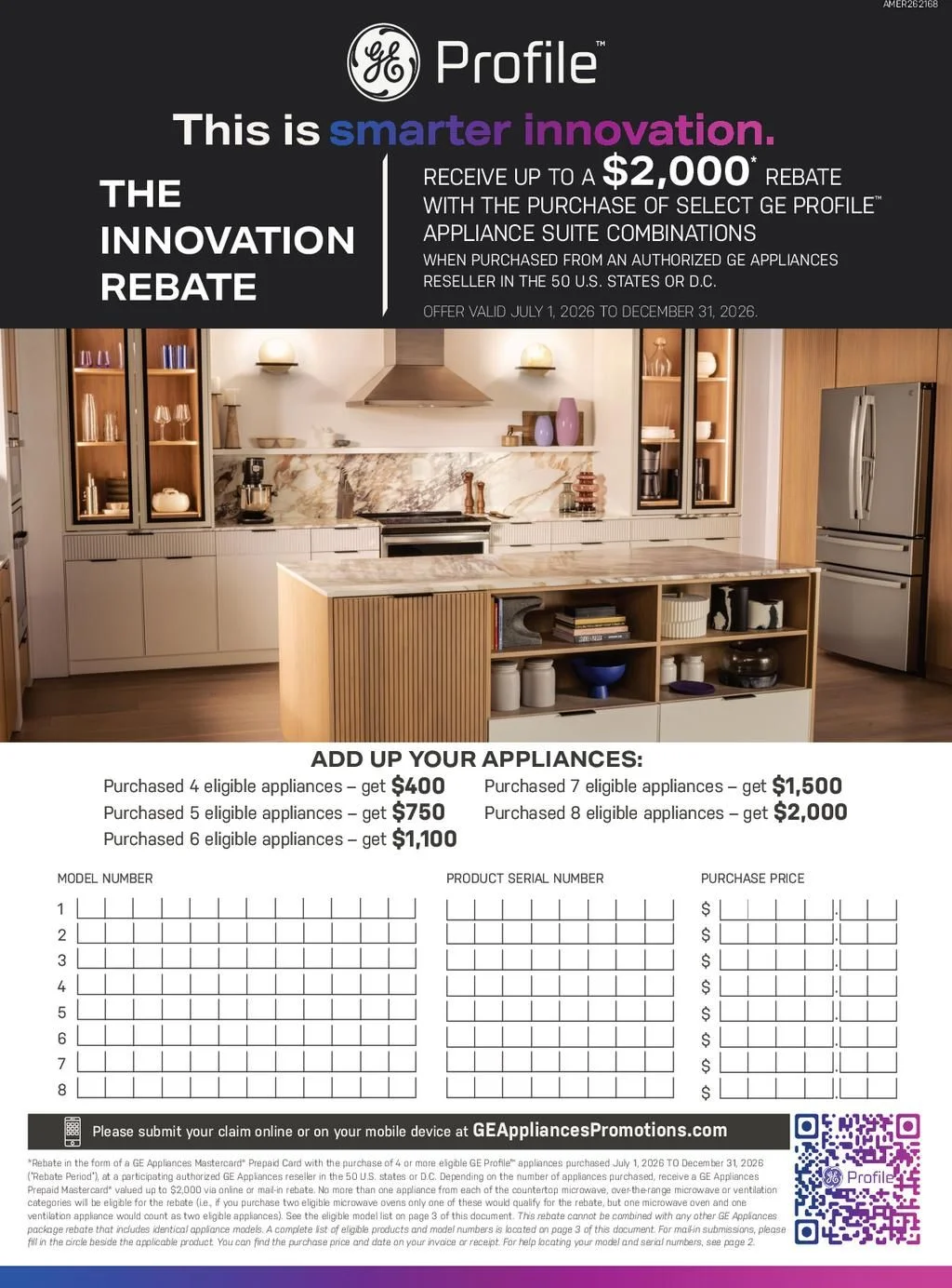 GE Profile The Innovation Rebate