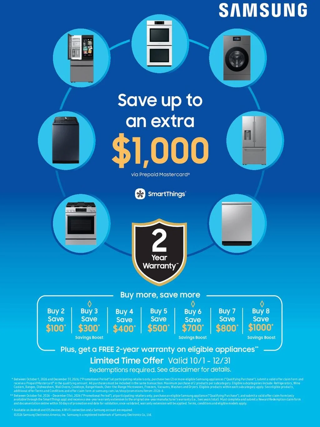 Samsung Buy More Save More Rebate