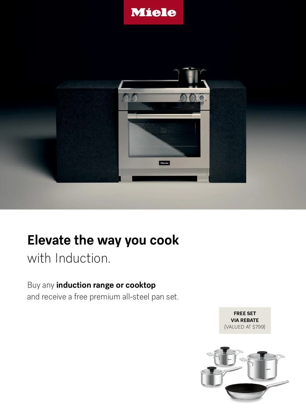 Miele Free Pan Set Rebate