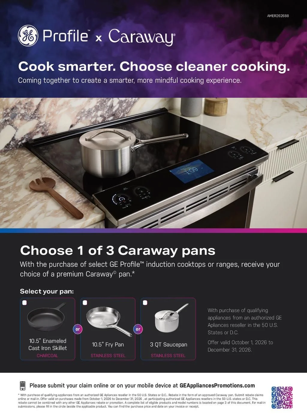 GE Profile Free Caraway Pan Rebate