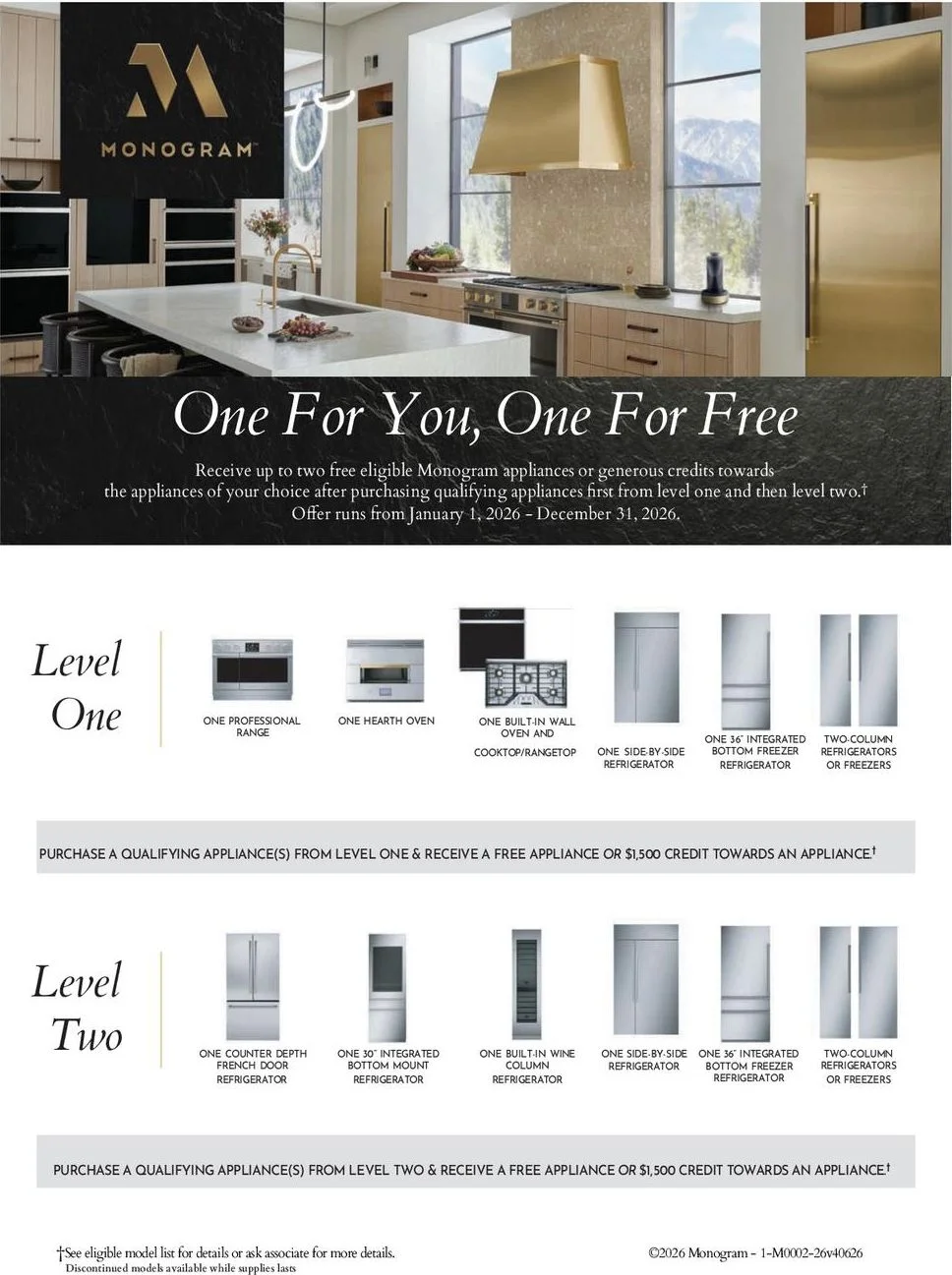 Monogram One For You One For Free Rebate