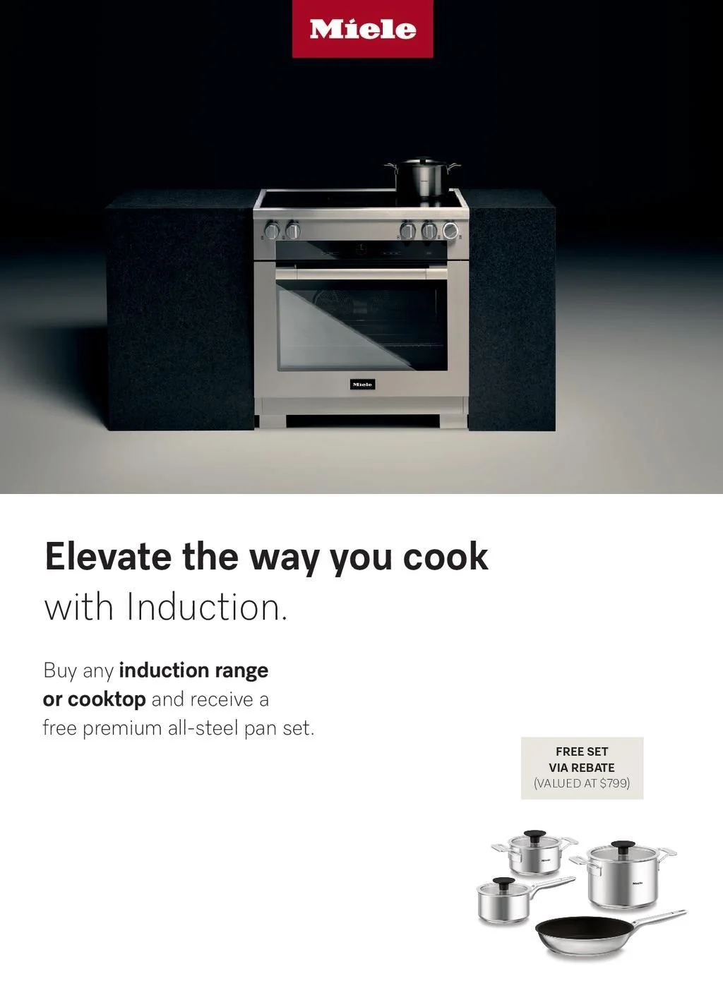 Miele Free Pan Set Rebate