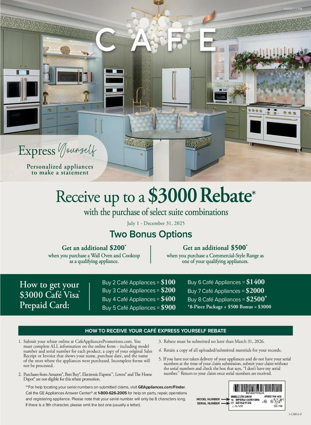 Cafe Express Yourself Rebate