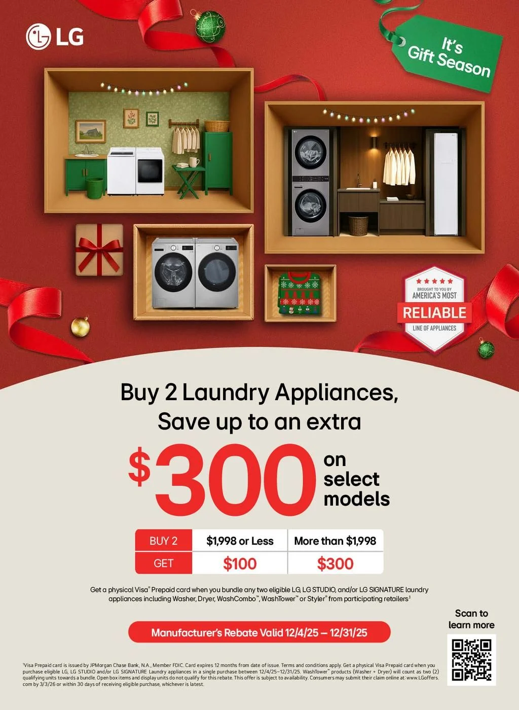 LG Laundry Pair Rebate