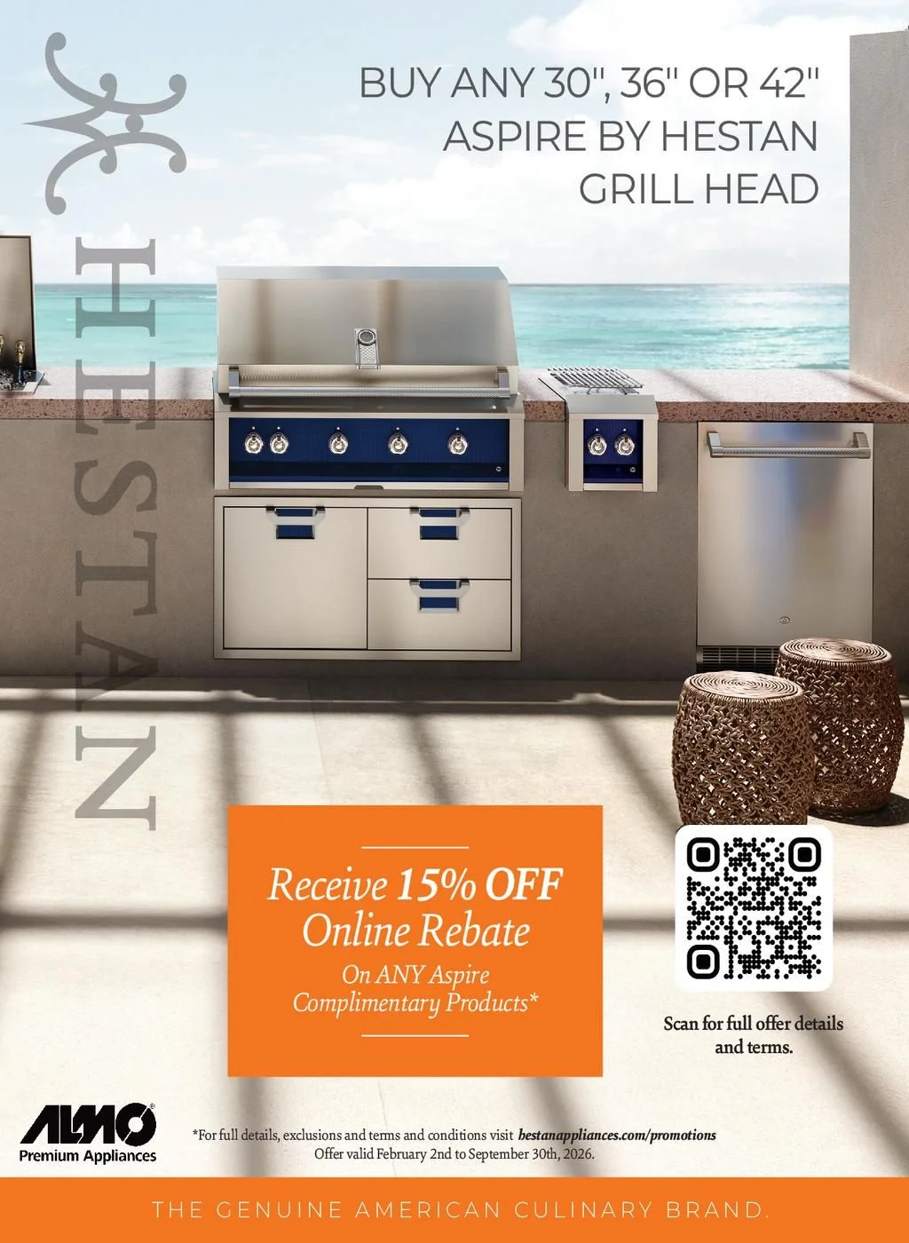 Hestan Grill Head Rebate