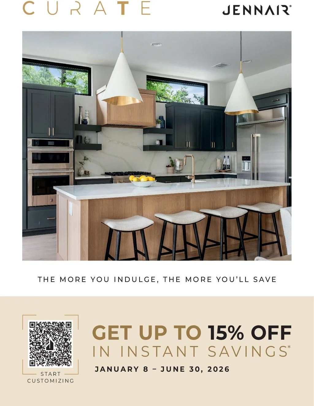 JennAir Curate Your Kitchen Rebate
