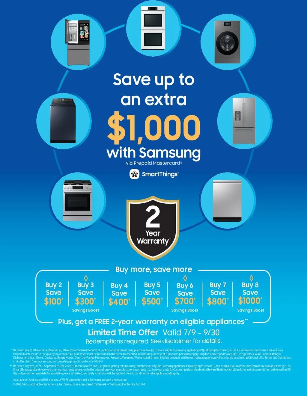 Samsung Buy More Save More Rebate